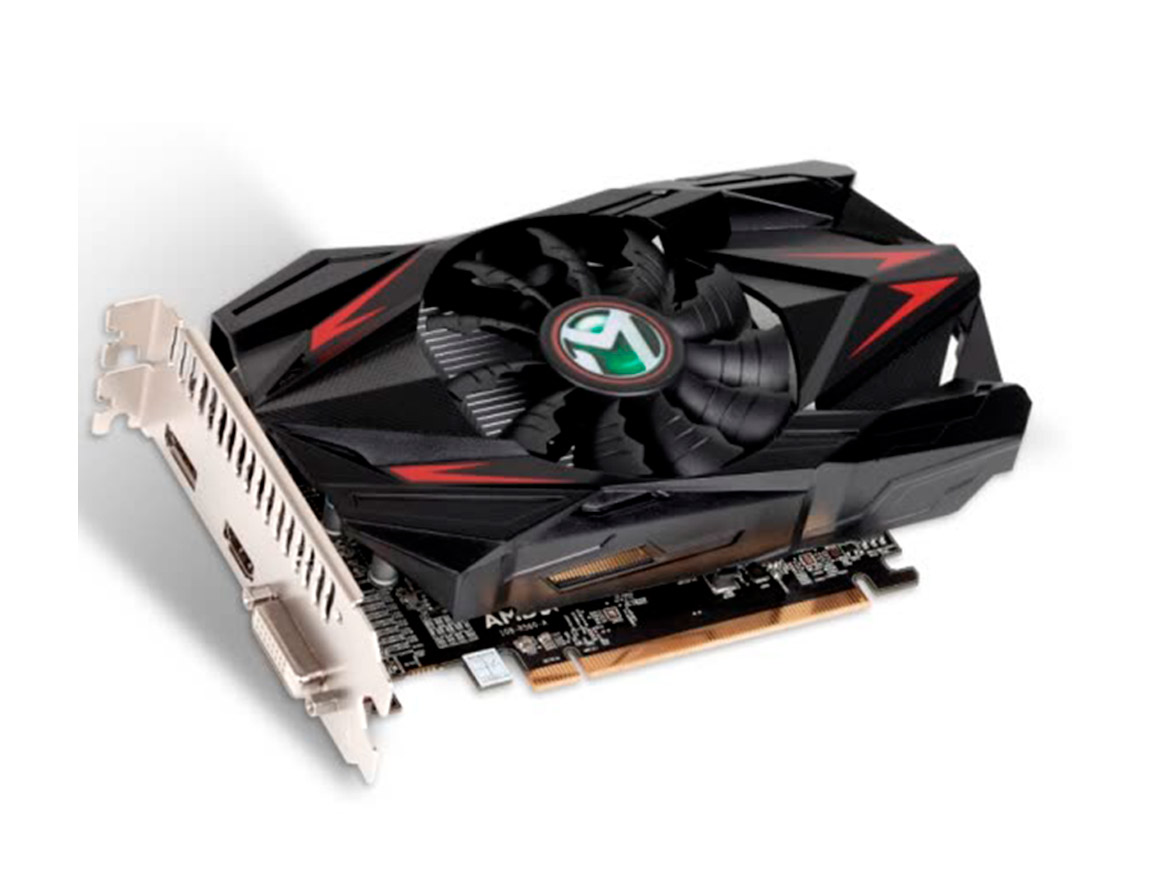 TARJETA DE VIDEO MAXSUN RX550 4GB GDDR5 RADEON 128BITS (MS-RX550-TRANSFORMERS)