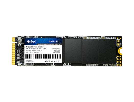 SSD M.2 PCIE SOLIDO NETAC N930E 512GB ( NT01N930E-512G-E4X ) 80MM | NVME