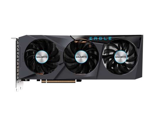TARJETA DE VIDEO GIGABYTE RX6600 8GB GDDR6 RADEON 3X COOLING 128BITS (GV-R66EAGLE-8GD)