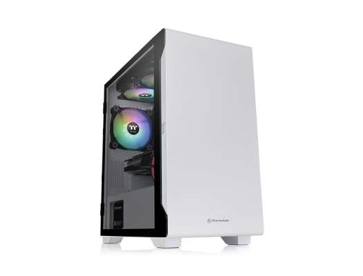 CASE THERMALTAKE S100 TG SNOW EDITION WHITE ( CA-1Q9-00S6WN-00 ) BLACNCO | S/ FUENTE