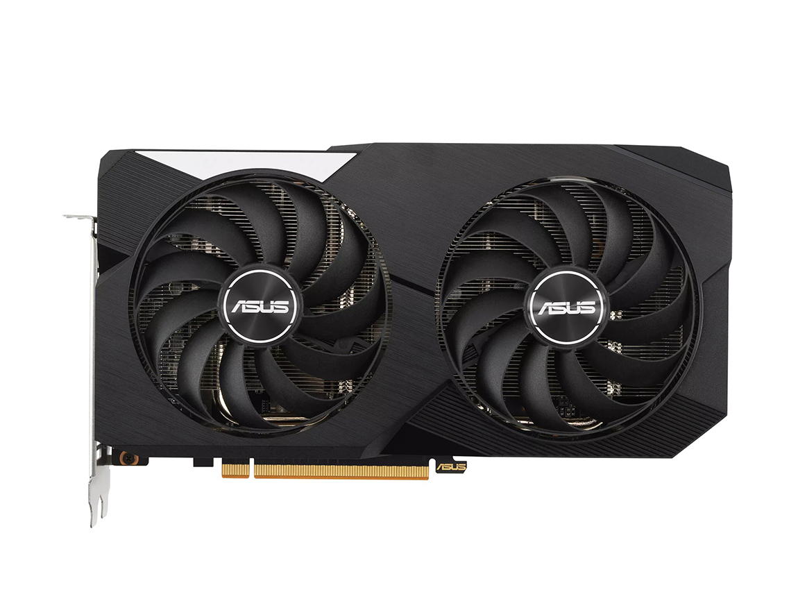 TARJETA DE VIDEO ASUS RX6600 8GB GDDR6 RADEON DUAL 128BITS (90YV0GP0