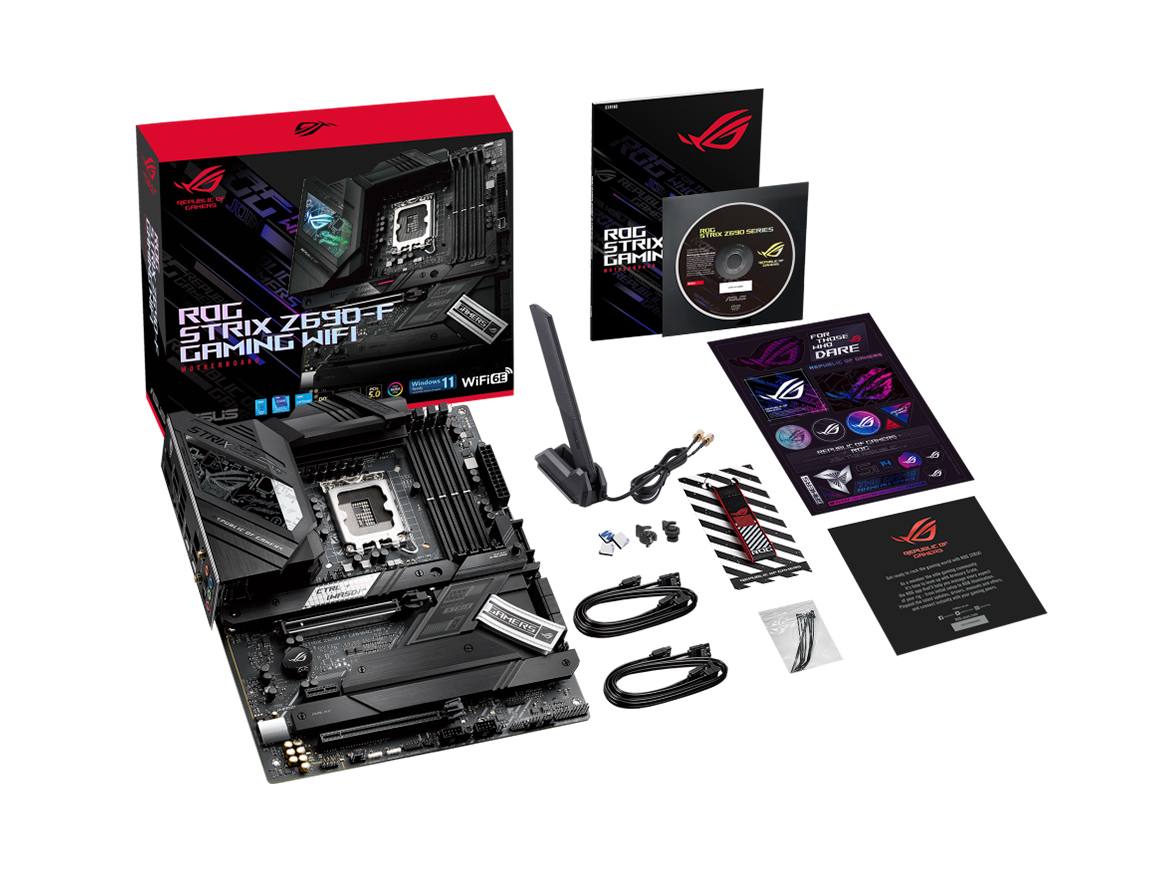 MB ASUS ROG STRIX Z690-F GAMING WIFI ( ROG STRIX Z690-F GAMING WIFI ) LGA 1700 | LED-RGB