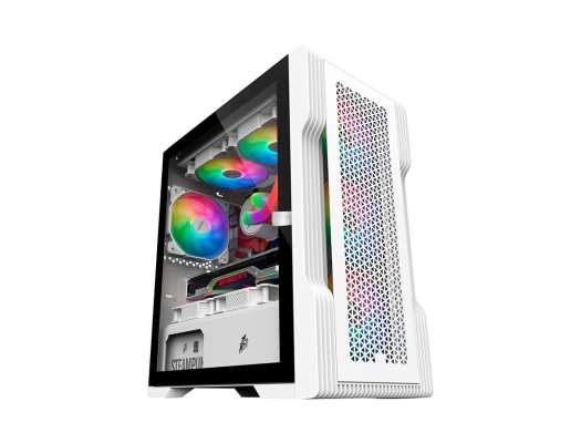 CASE 1STPLAYER TRILOBITE T3 ( T3 BLANCO ) | GAMING | BLANCO | S/ FUENTE | LED - RGB
