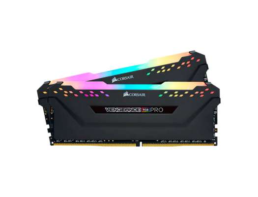 MEM. RAM CORSAIR VENGEANCE RGB PRO DDR4 32GB(2X16)/3600MHZ ( CMW32GX4M2D3600C18 ) | LED-RGB