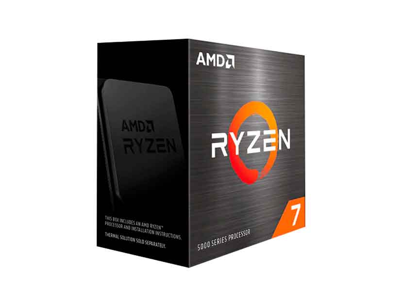 PROCESADOR AMD RYZEN 7 5800X 3.8GHZ HASTA 4.7GHZ 36MB (100 -100000063WOF) AM4 | 8 NUCLEOS | S/COOLER