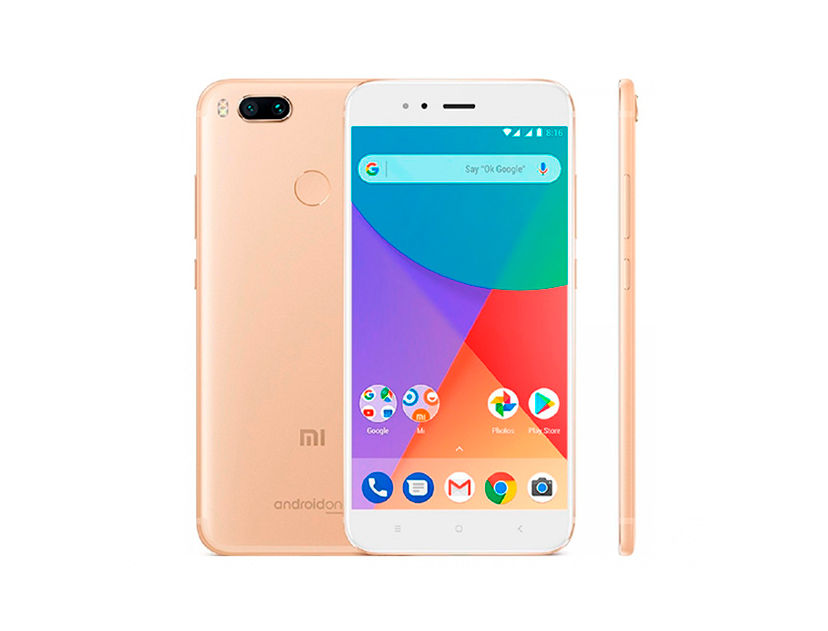 SMARTPHONE XIAOMI ( MI A1 ) 5.5" | ORO | 64GB ROM | 4GB RAM | 3080MAH | CAM 12MP
