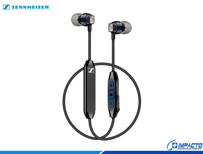 AURICULAR INTRA-AUDITIVO INALAMBRICO SENNHEISER MINI CX 6.00BT, CON MICROFONO, CONTROL DE VOLUMEN, COLOR NEGRO | BT (507447)