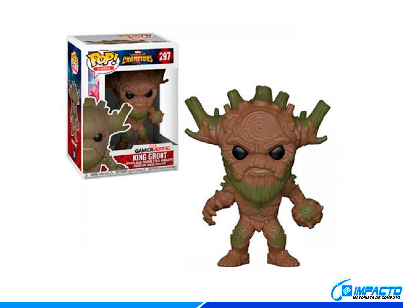 Chibi kokoro - Funko Pop de Rocket con Groot bebé Réplica de muy