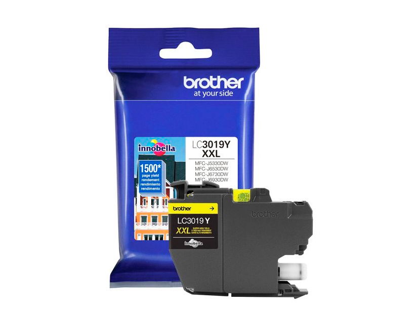 CARTUCHO BROTHER 3019Y AMARILLO MFCJ5330DW, MFCJ6730DW + (LC3019Y)