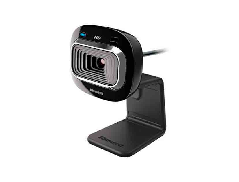 CAMARA WEB MICROSOFT LIFECAM HD-3000, PARA VIDEOCONFERENCIA, MICROFONO INCORPORADO, CNOEXION USB, RESOLUCION 1280 X 720P HD, COLOR NEGRO (T3H-00011)
