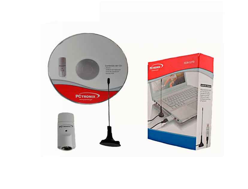 Usb Tv Pctronix Isdb-t ( Isdb-s270 ) C/ Antena | Digital