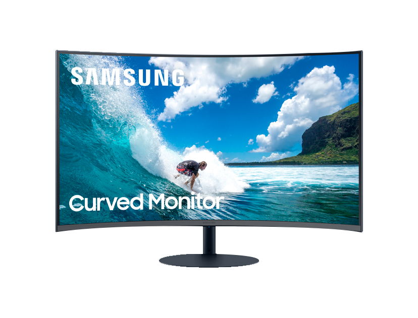 MONITOR SAMSUNG LED 27" ( C27T550FDL ) CURVO | HDMI - DP