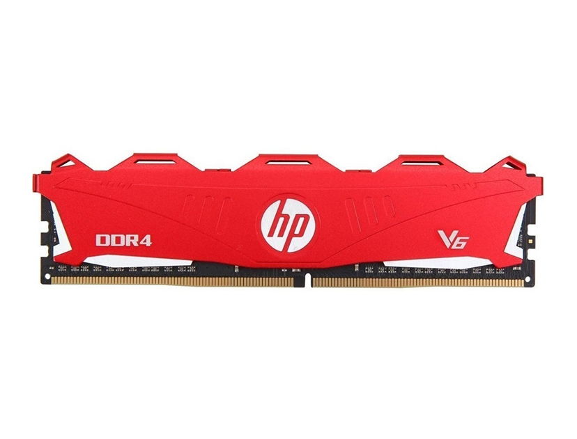 MEMORIA RAM HP DDR4 8GB, FRECUENCIA 2666 MHZ, V6 ROJO, PARA PC DE ESCRITORIO ( 7EH61AA#ABB )