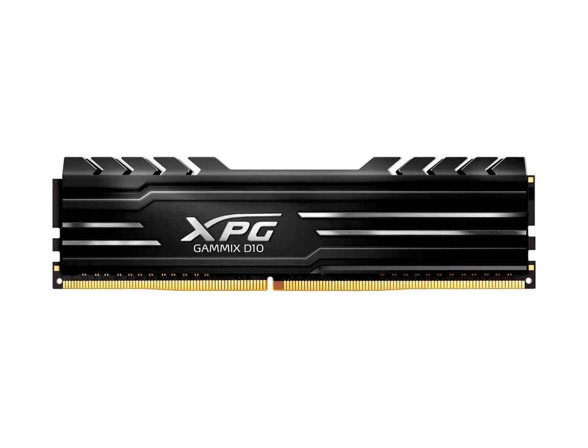 MEMORIA RAM ADATA DDR4 16GB, FRECUENCIA 3000 MHZ, XPG NEGRO, PARA PC DE ESCRITORIO (AX4U3000316G16A-SB10)