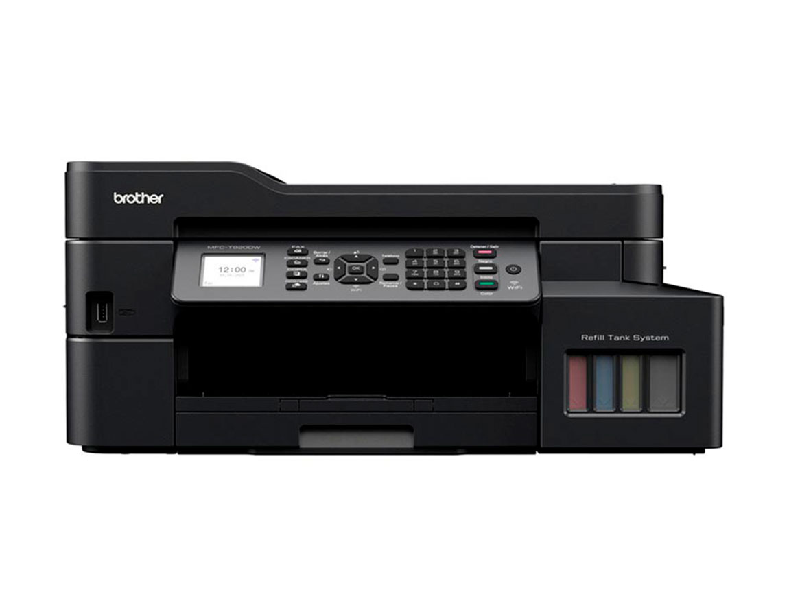 Impresora Brother Multifuncional T920dw, 3 En Uno C/ Tanque Imprime Escanea Fotocopia Inalambrica  Mfc-t920dw