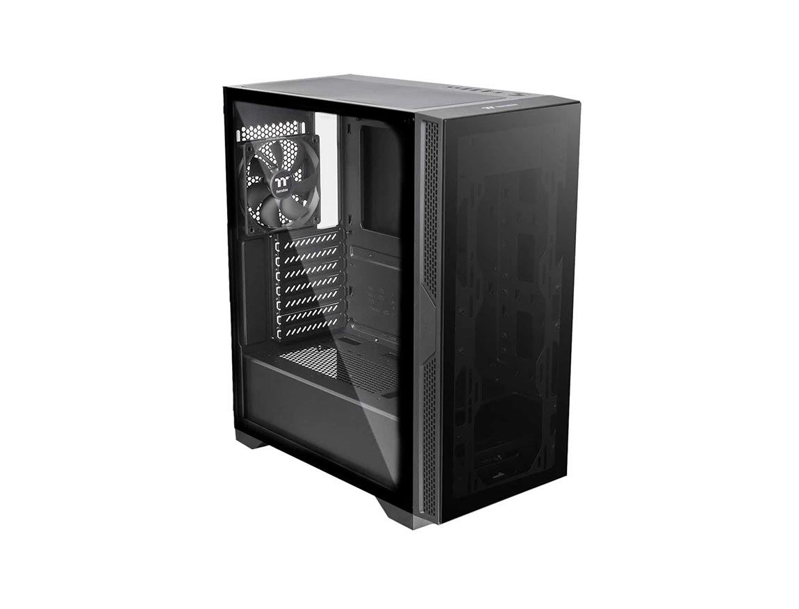 CASE THERMALTAKE VERSA T25 TEMPERED GLASS ( CA-1R5-00M1WN-00 ) S/ FUENTE | NEGRO