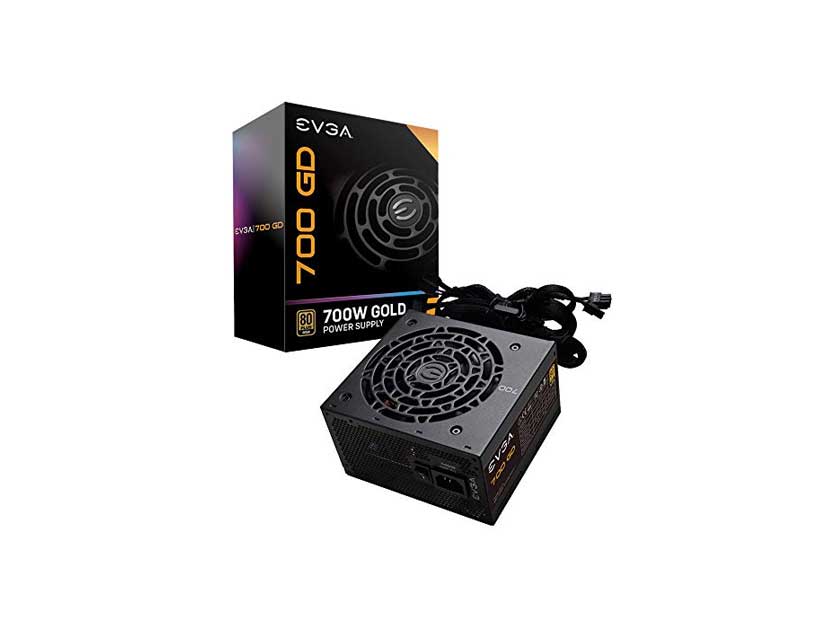 FUENTE EVGA 700W GOLD 80 PLUS - ATX NO MODULAR NEGRO (100-GD-0700-V1)