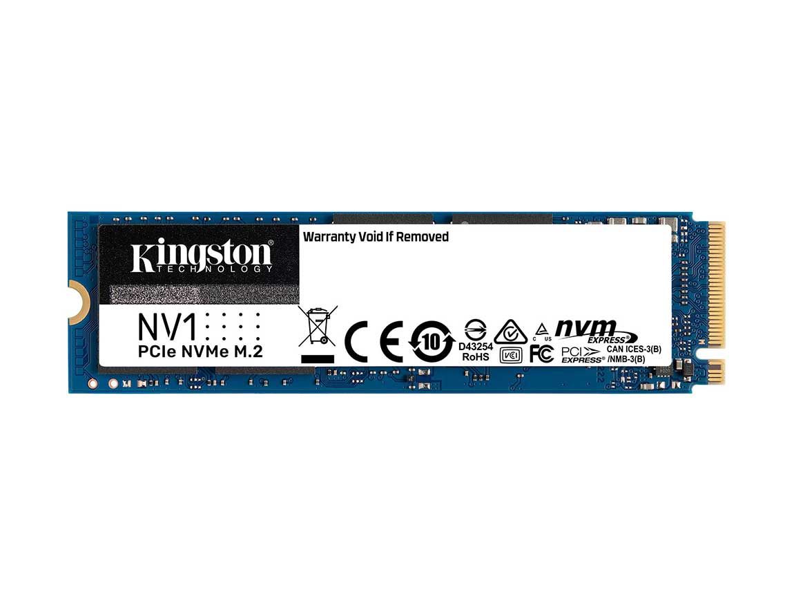 Unidad De Almacenamiento Ssd M.2 Pcie Kingston 500gb Nvme Nv1, 2280 (snvs/500g) 2100mb/s 