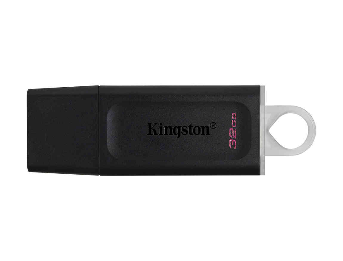 MEMORIA USB KINGSTON 32GB DATATRAVELER EXODIA NEGRO, DISPOSITIVO DE ALMACENAMIENTO, USB 3.2 (DTX/32GB)