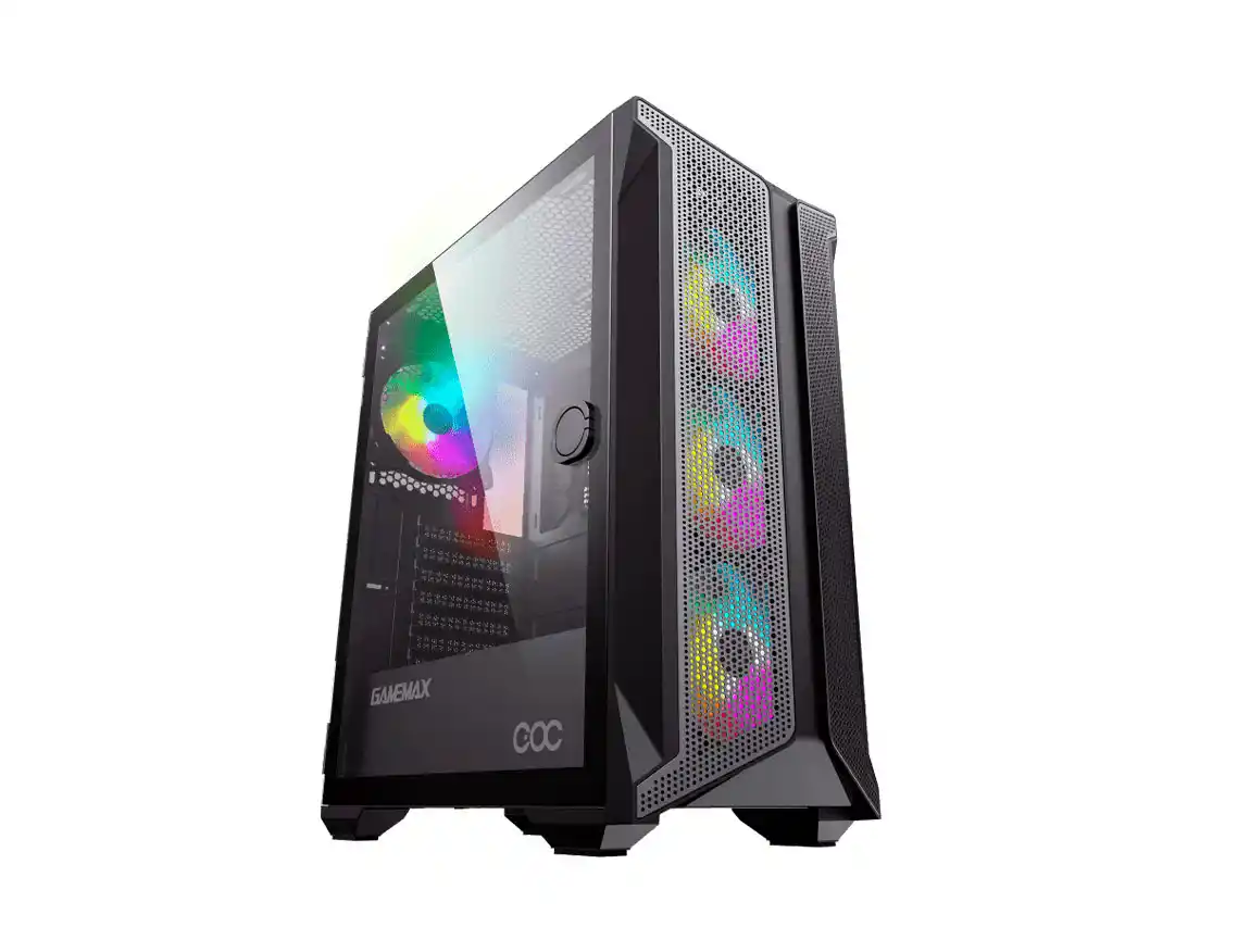 CASE GAMEMAX BRUFEN C1 ( BRUFEN C1 ) S/ FUENTE | 1 PANEL ACRILICO | LED- RGB