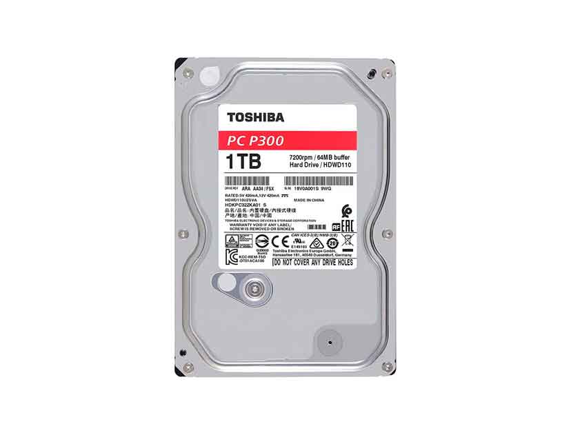 HDD TOSHIBA 1TB ( HDWD110UZSVA ) 64MB | 7200RPM
