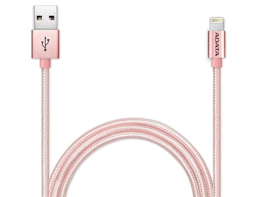 Cable De Puerto Usb Macho -- A -- Puerto Mini Usb Macho, Adata, Velocidad De Tranferencia 480 Mbit/s, 1 Metro, Material Cable Naylon (amucal-10