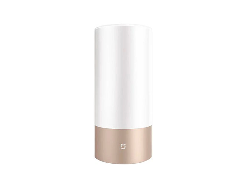 Lampara Xiaomi, Mi Bedside Lamp Inteligente Con Iluminacion Led Rgb, Base Color Oro (mue4063gl)