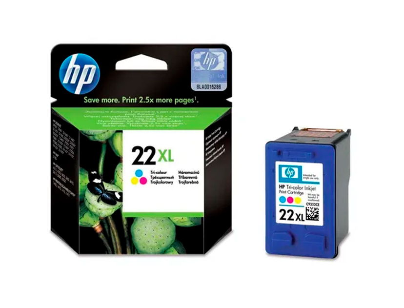 Cartucho Hp 22xl ( C9352cl ) Tricolor - D1320 / J3640 / 1250 +