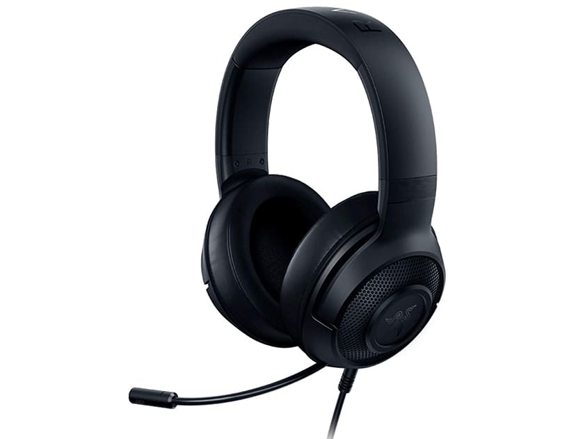 AURICULAR RAZER KRAKEN X, GAMING SONIDO 7.1, CON MICROFONO, CONEXION A CABLE, CONTROL DE VOLUMEN, ALMOHADILLAS SUAVES, COLOR NEGRO (RZ04-02950100-R381