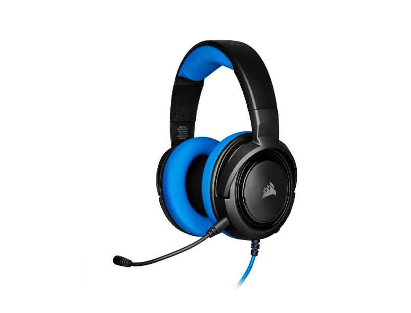 AURICULAR CORSAIR HS35 STEREO ( CA-9011196-NA ) GAMING | AZUL