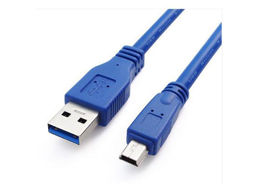 Cable De Puerto Usb Macho -- A -- Puerto Mini Usb Macho, Aoc, Velocidad De Transferencia 480mbps, 1.2 Metros, Tablet, Smartphone (usb0331micro) 