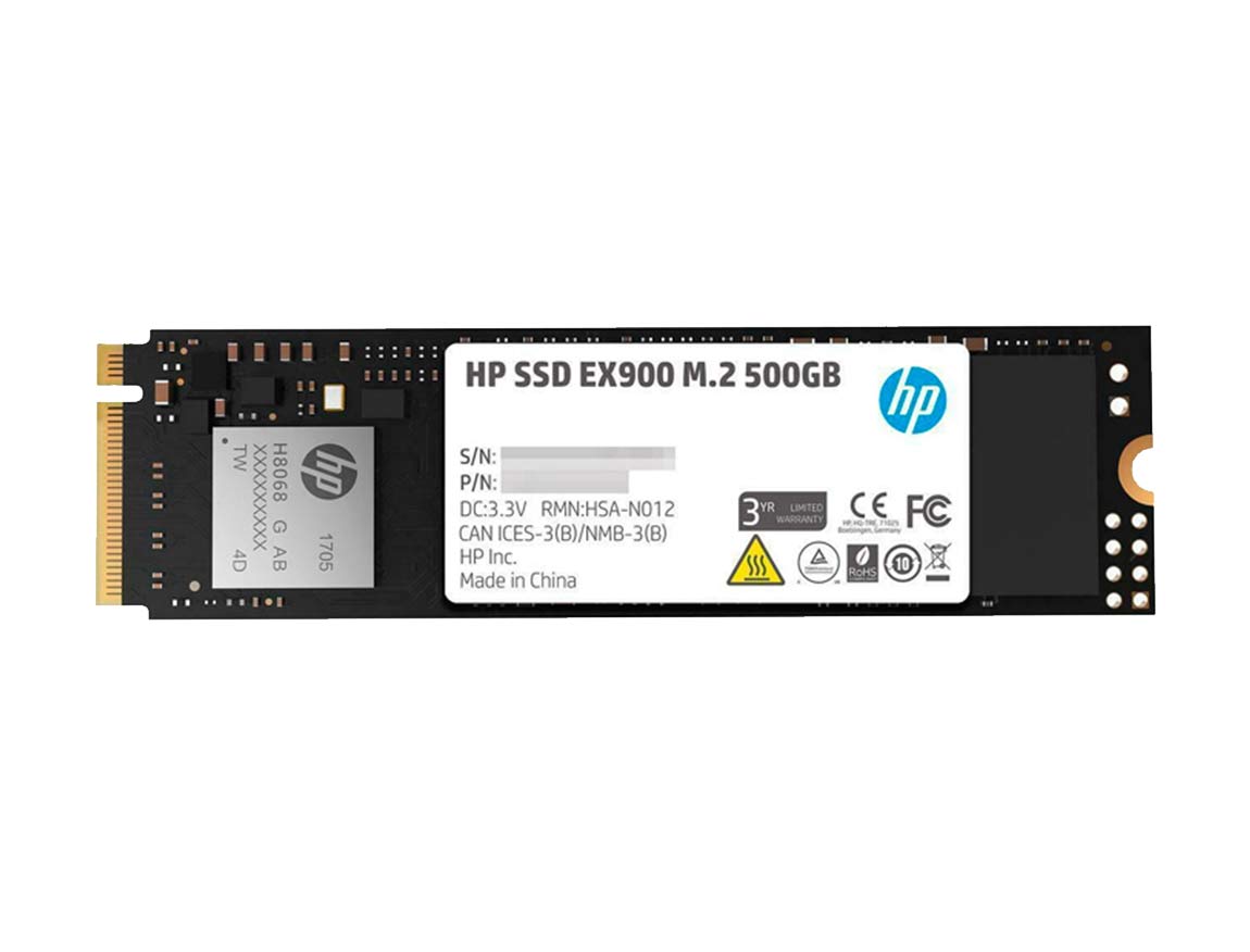 Unidad De Almacenamiento Ssd M.2 Pcie Hp 500gb Nvme Ex900, 2280 (2yy44aa#abb) 2100mb/s 