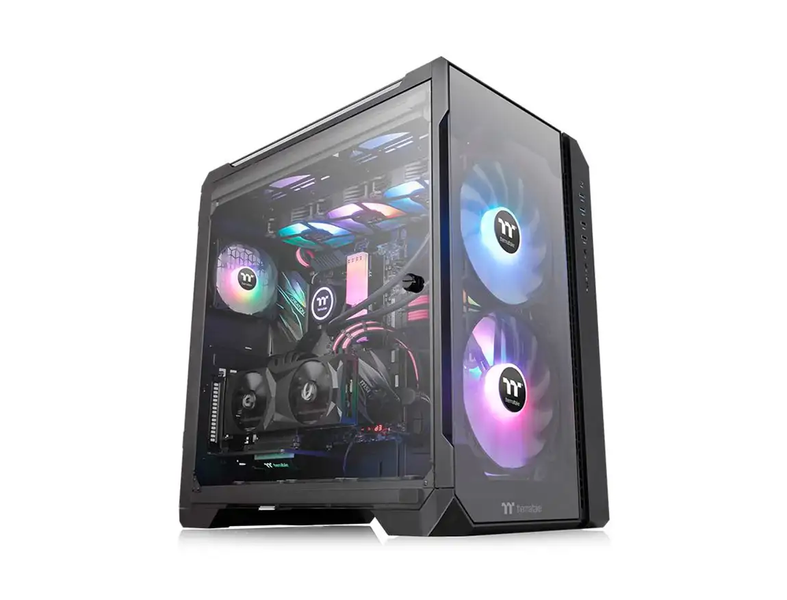 CASE THERMALTAKE VIEW 51 TEMPERED GLASS ARGB EDITION S/ FUENTE (CA-1Q6-00M1WN-00)
