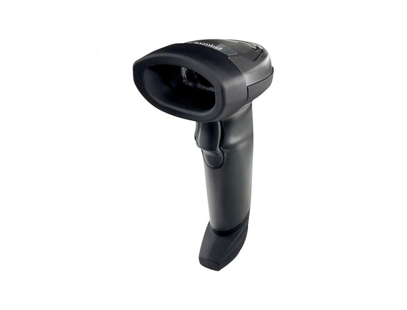Escaner Laser De Codigo Barra Zebra ( Li2208 ) Negro | Usb | Soport