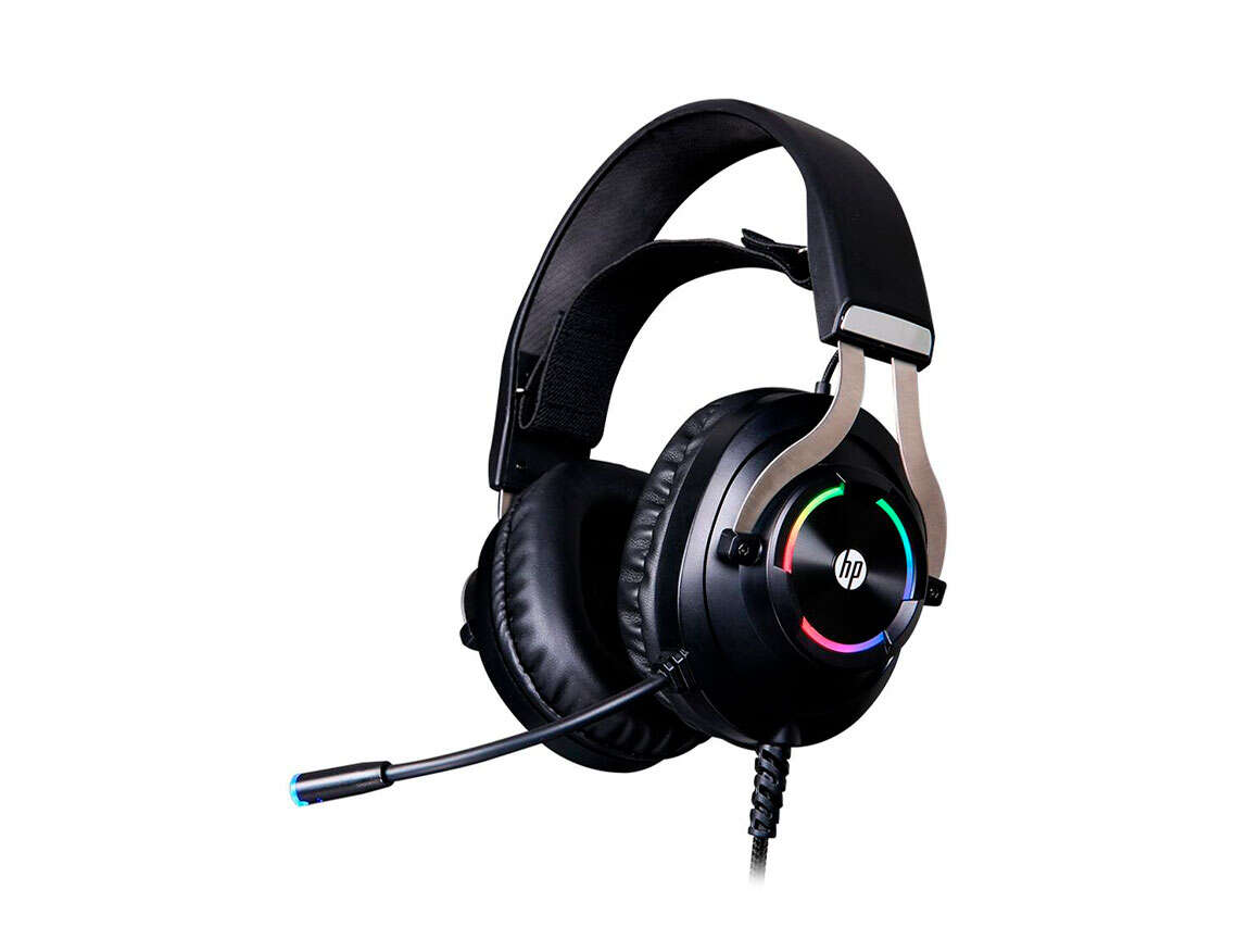 AURICULAR HP H360 ( 9AJ68AA#AC4 ) GAMING | NEGRO | LED - RGB