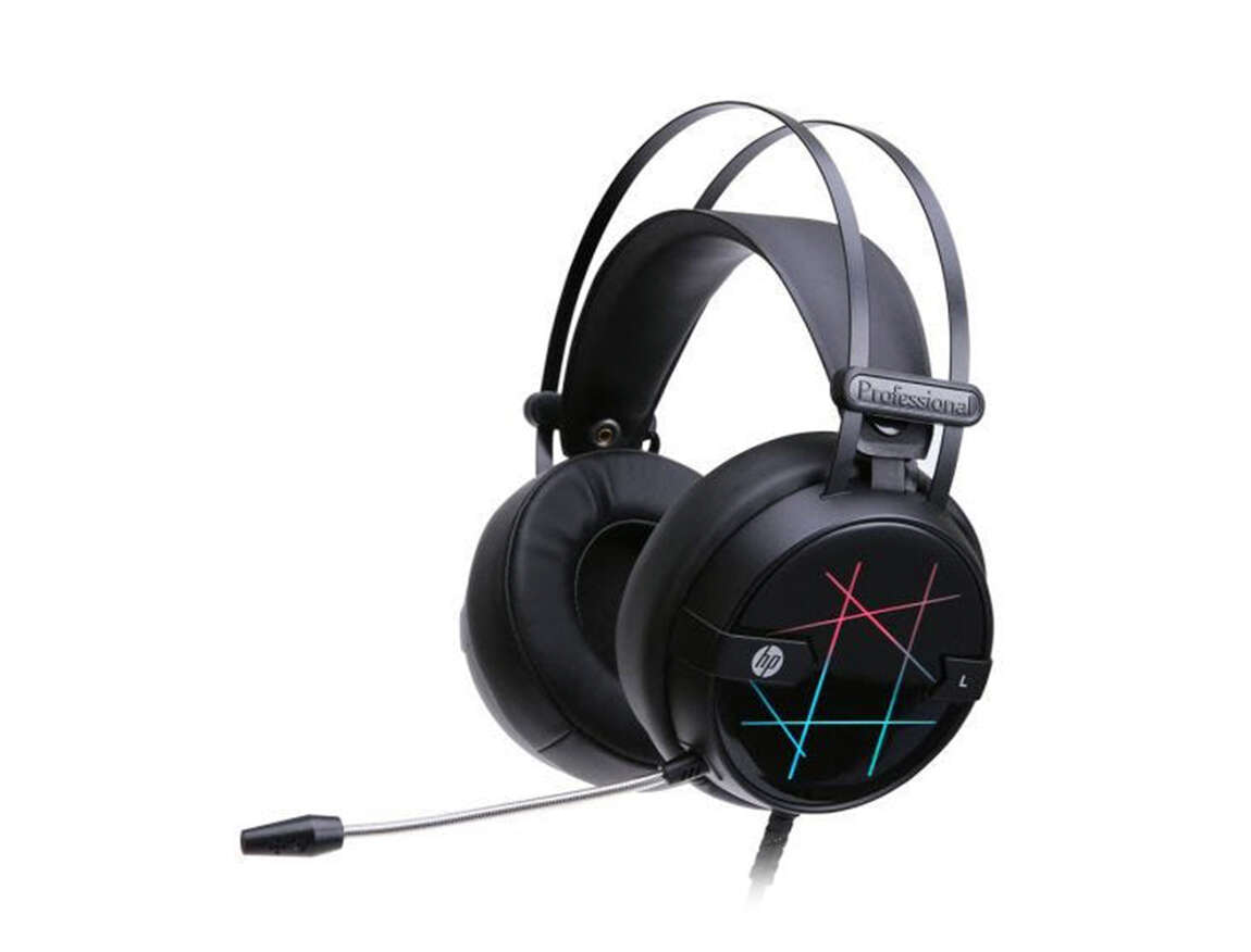 AURICULAR HP H160 ( 4QN19AA#UUF ) GAMING | NEGRO | LED - RGB