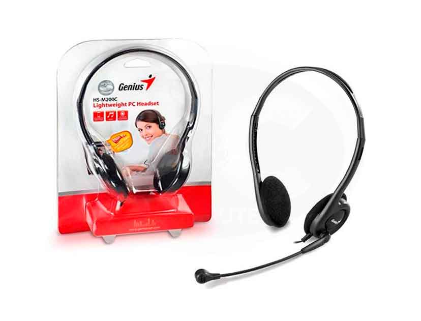AURICULAR GENIUS HS-M200C ( 31710151103 ) NEGRO