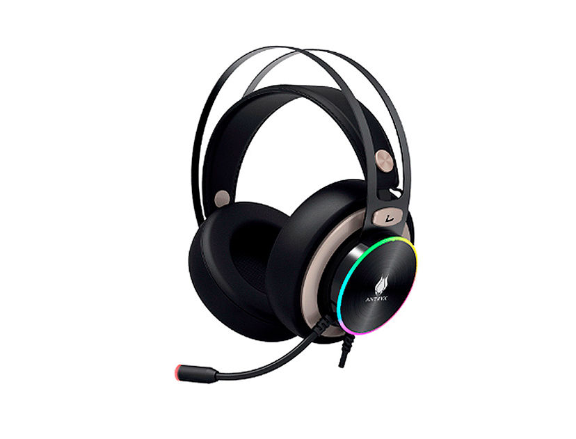 AURICULAR ANTRYX KLIPER ( AGH-8000SR7 ) GAMING | NEGRO C/ GRIS | LED- RGB