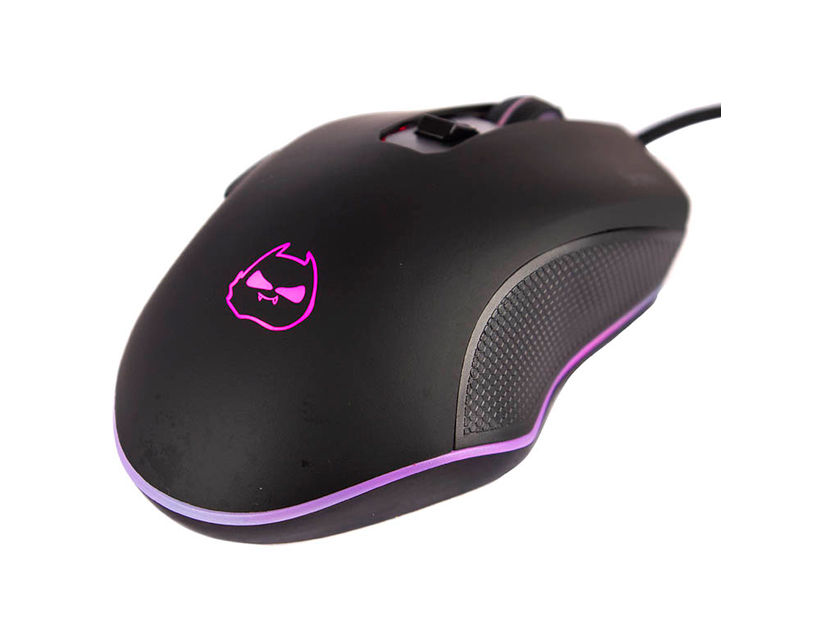 Mouse Halion Skinner Gaming (ha-m408) Negro, Led- Rgb