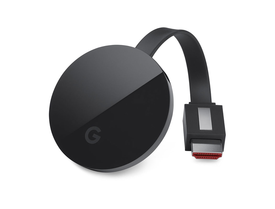 CHROMECAST ULTRA GOOGLE ( GA3A00403A14 ) NEGRO | HDMI | 4K | WI-FI | TRASMISOR R