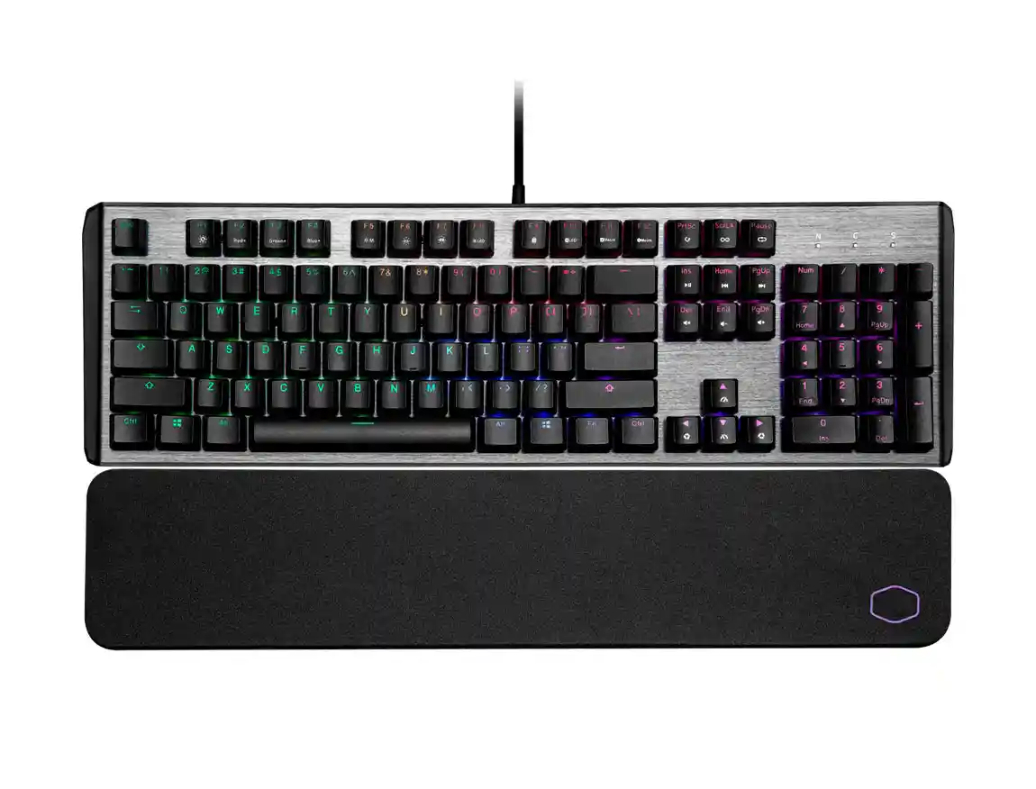 TECLADO COOLER MASTER GAMING MECANICO CK550 V2 SWITCH ROJO (CK-550-GKTR1-US)