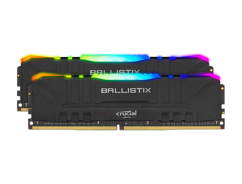 MEM. RAM CRUCIAL BALLISTIX DDR4 32GB(2X16)/3200 ( BL2K16G32C16U4BL ) LED- RGB