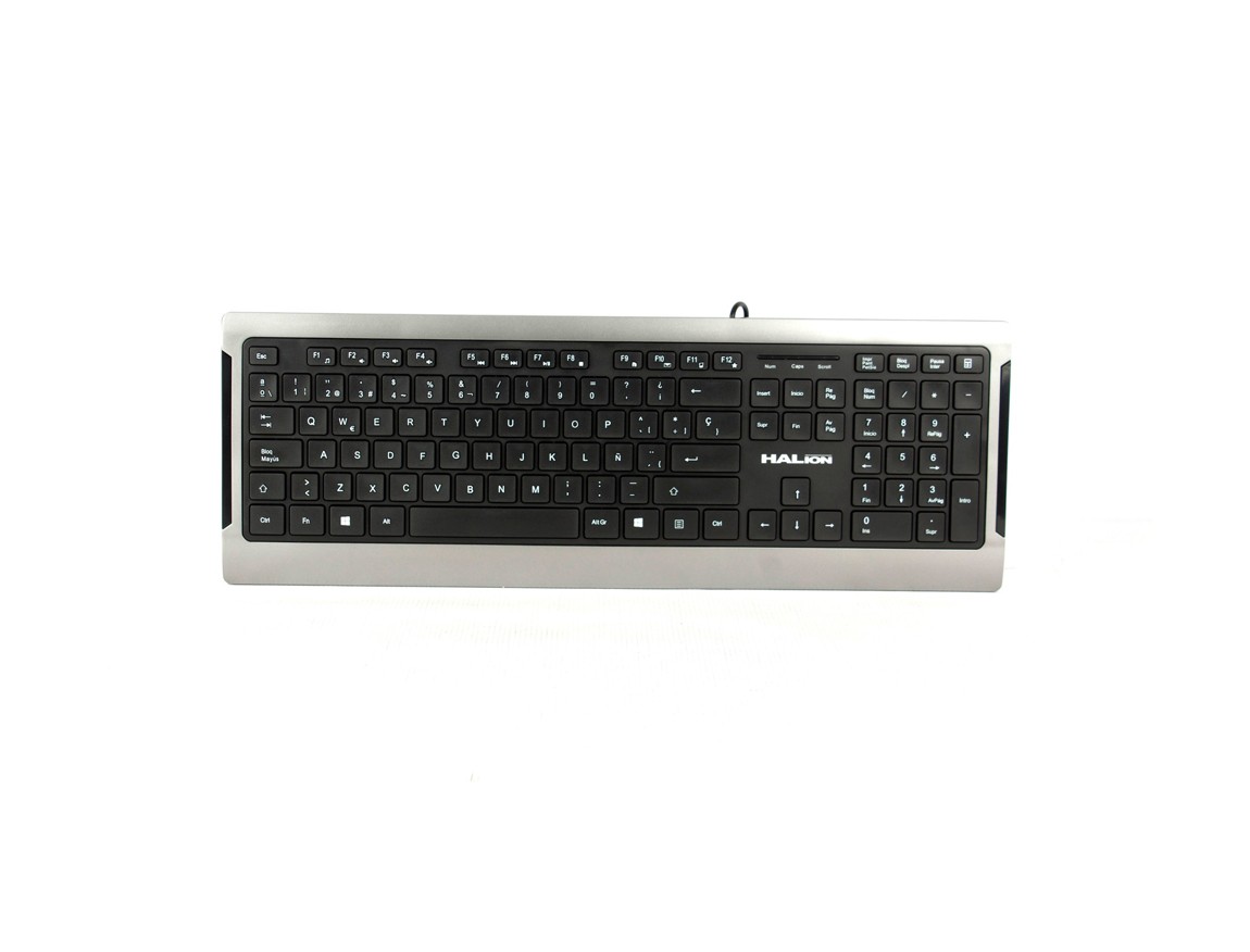 Teclado inalambrico sales teclas planas