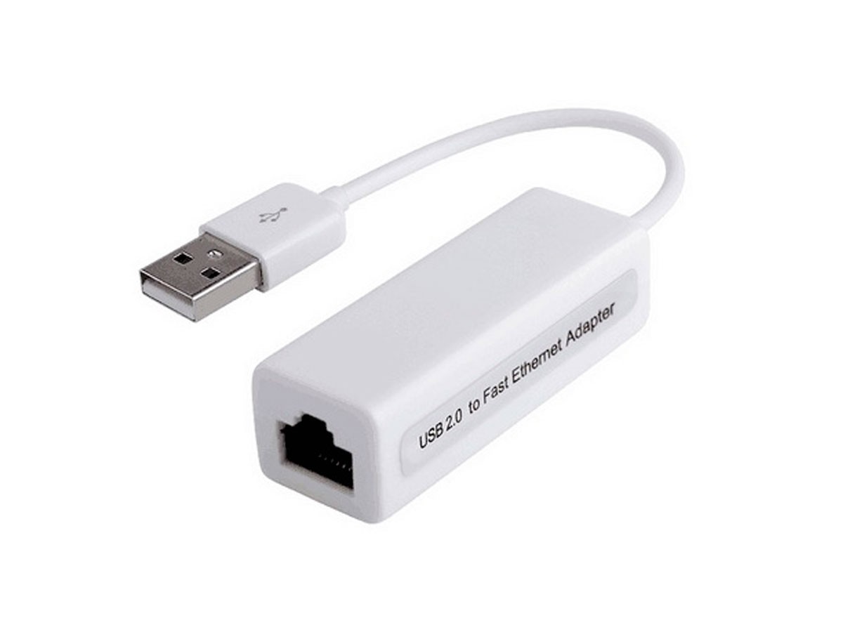 CONVERTIDOR GENERICO ( QTS1081B ) [ USB 2.0 A RJ45 ] 25 CM