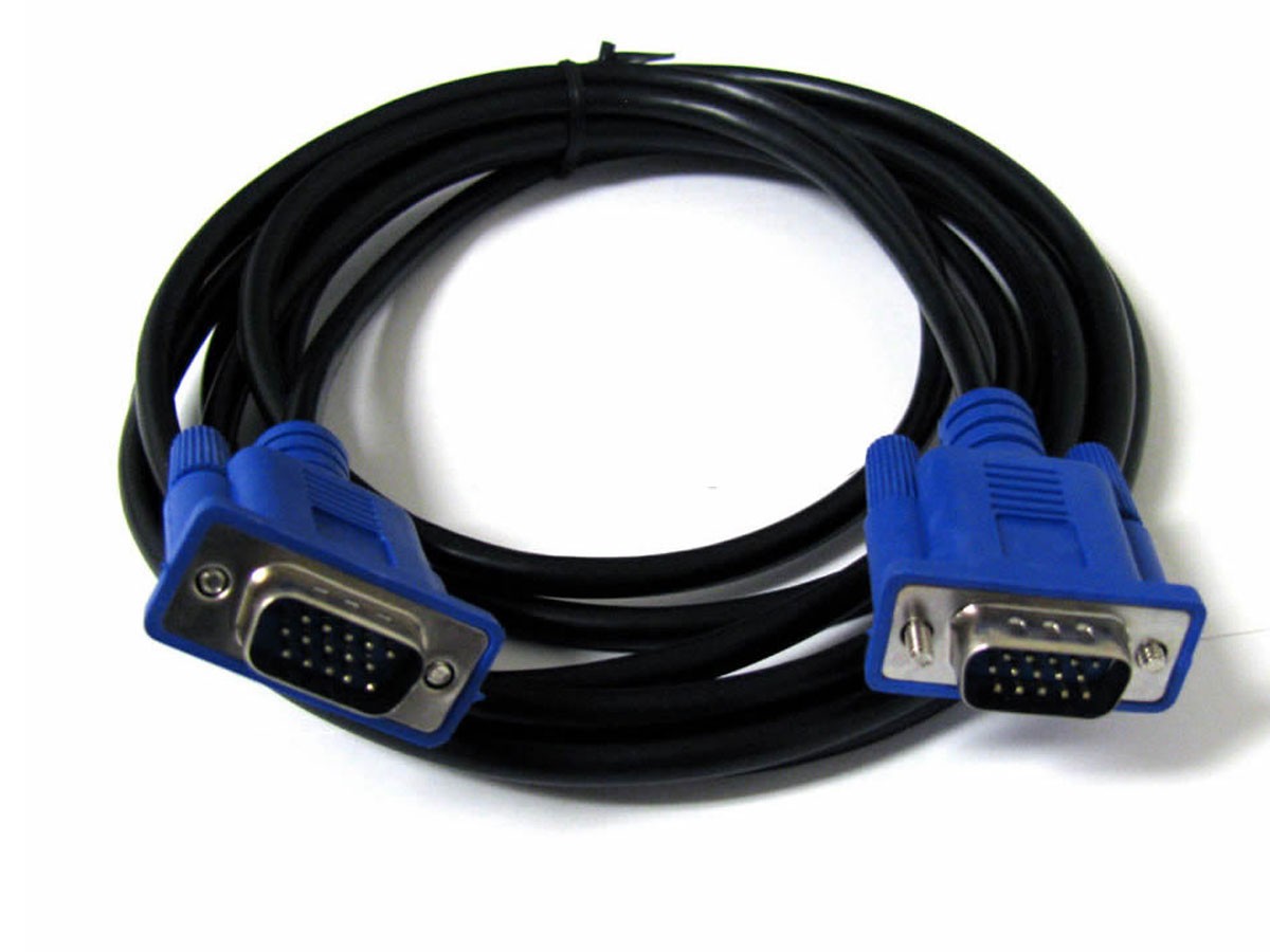 CABLE DE PUERTO VGA MACHO A PUERTO VGA MACHO, GENERICO, CABLE DE