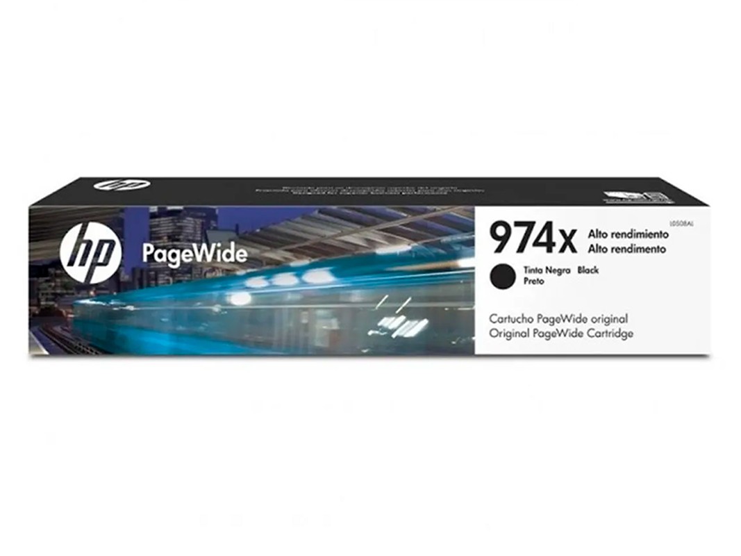 CARTUCHO DE TINTA HP 974X NEGRO (L0S08AL) PAGEWIDE PRO 452/477/552/577
