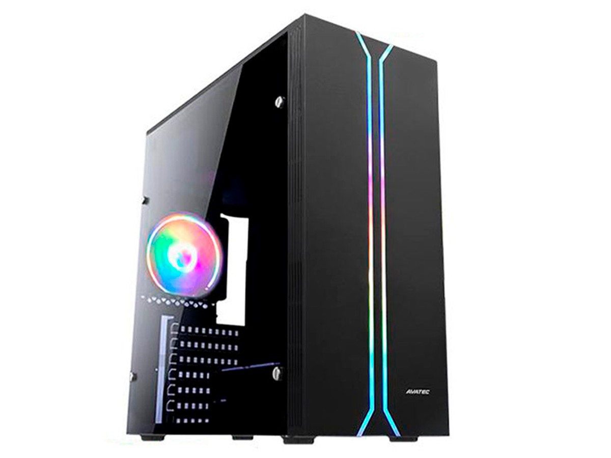 CASE AVATEC CERTIFICADO ( CCA-3239B ) | NEGRO / SIN FUENTE