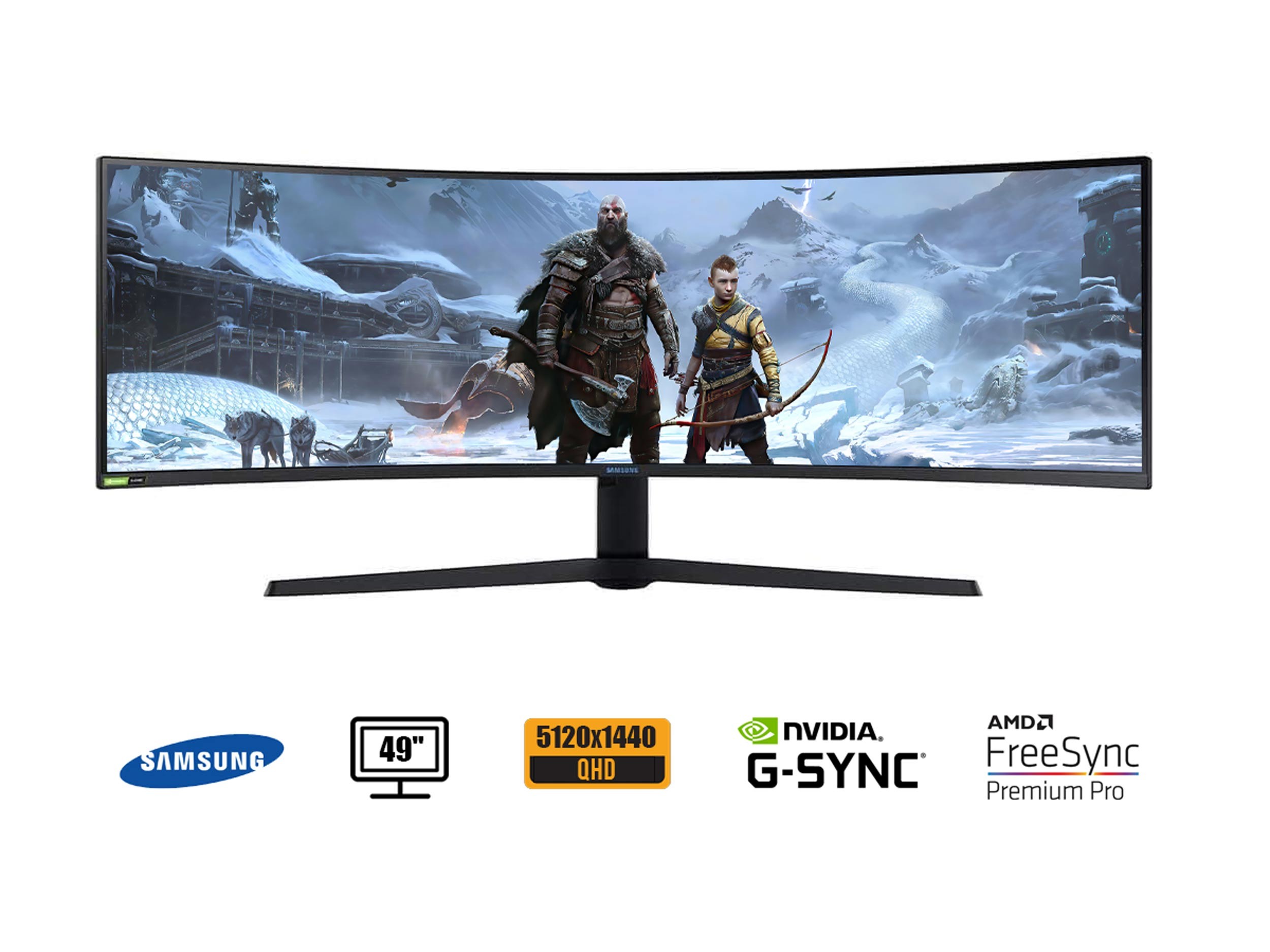 MONITOR SAMSUNG 49 PULGADAS, CURVO GAMING ODYSSEY G9, RECOMENDADO PARA  VIDEO JUEGOS, PUERTOS HDMI DISPLAYPORT USB, 1MS, FRECUENCIA 240HZ (LC49G95)