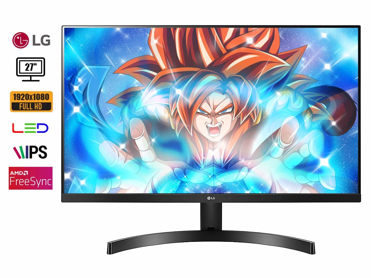 MONITOR LG 27 PULGADAS, LED 27MK600M, IPS HD, RESOLUCION 1920 X