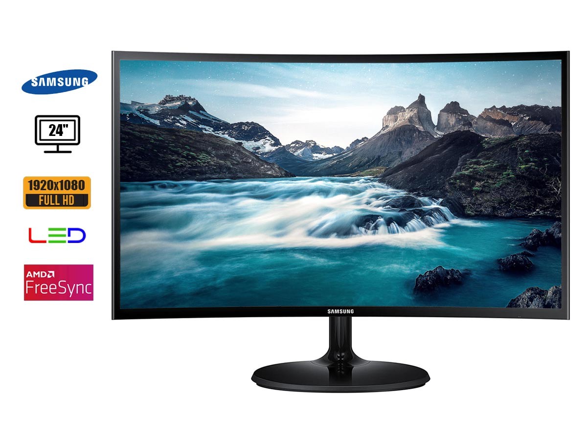 MONITOR LED 24 SAMSUNG LS24F354FHLXPE 1920x1080 VGA HDMI 4MS/60Hz/FREESYNC